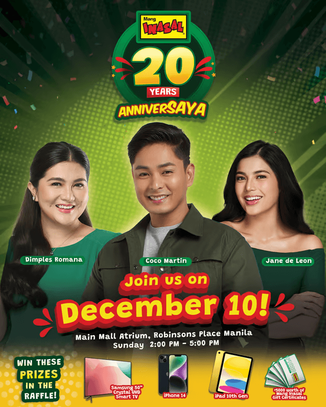 Mang Inasal 20th Anniversary