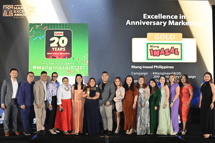 Mang Inasal celebrates multiple wins at Marketing Excellence Awards 2024