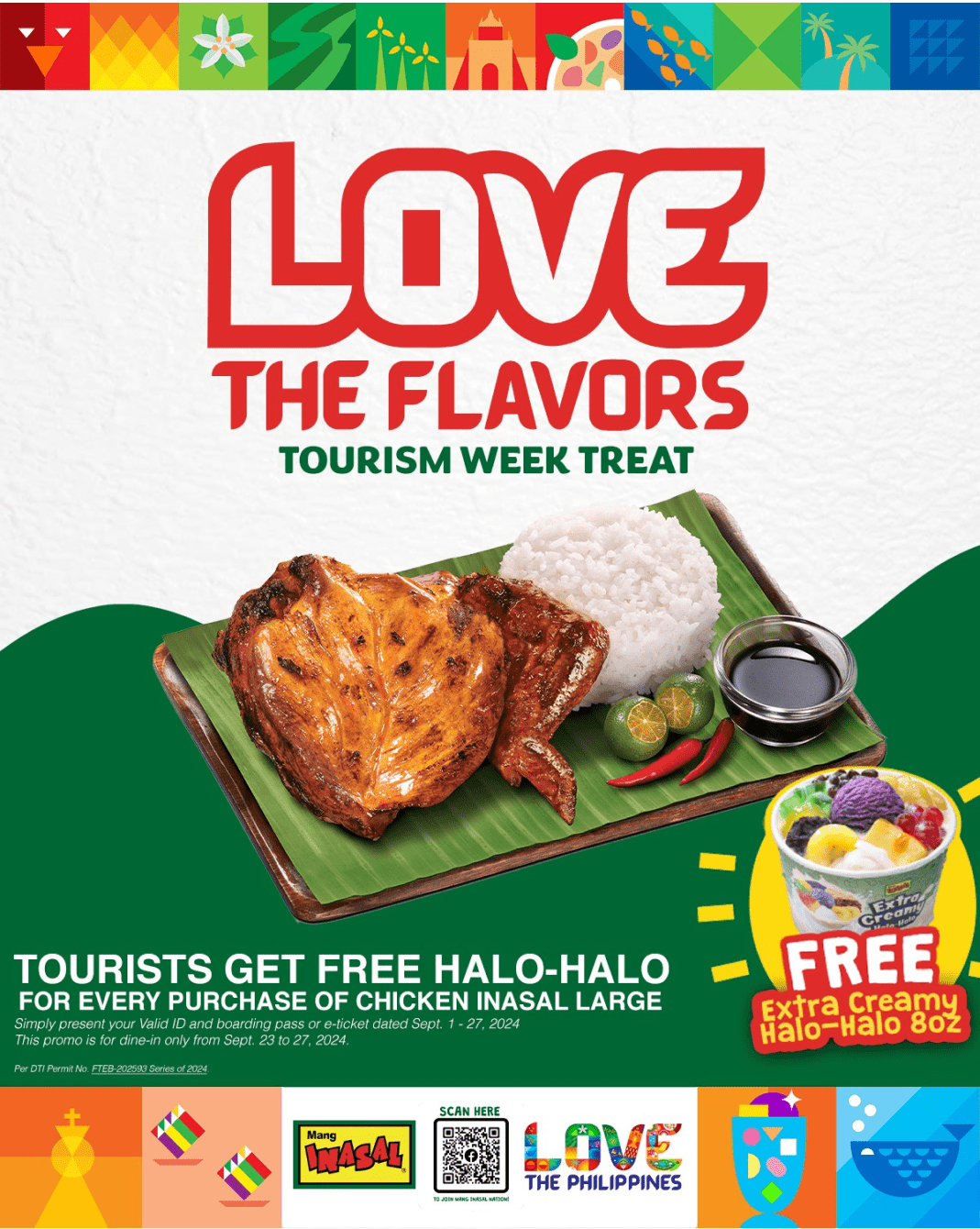 Mang Inasal, gastronomy tourism, Love the Flavors campaign