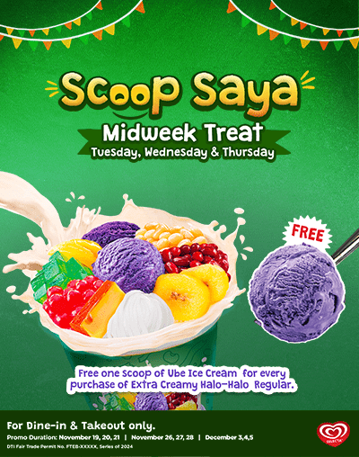 Scoop Saya Midweek Treat