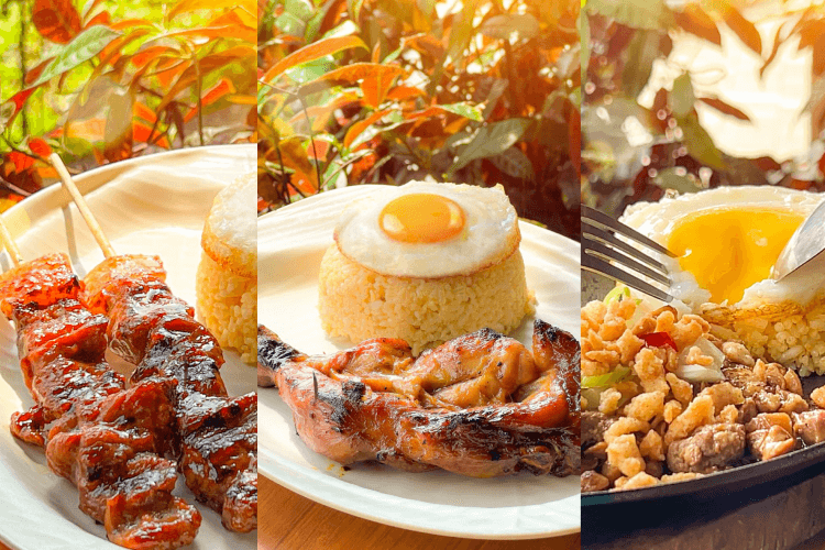 Mang Inasal, AlmuSOLB. Breakfast Meal, Pork BBQ, Chicken Inasal, Sisig