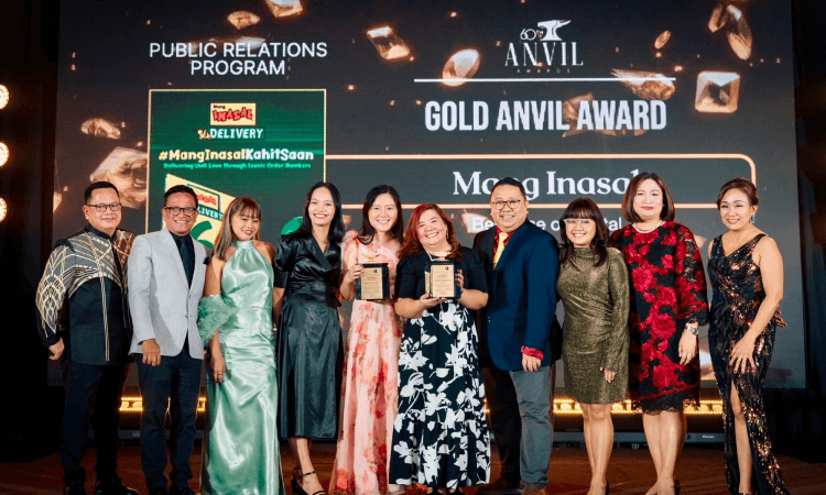 Mang Inasal celebrates triple victory at the 60th Anvil Awards